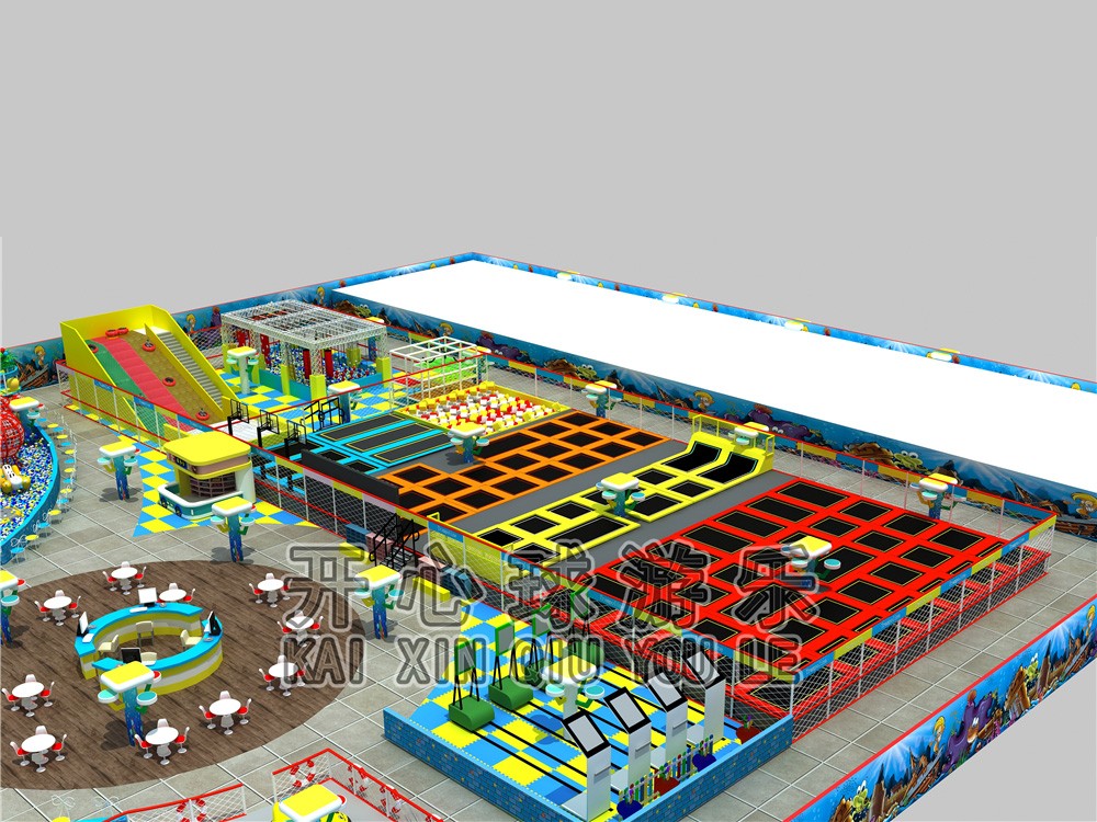 專業(yè)大型蹦床游樂場(chǎng)