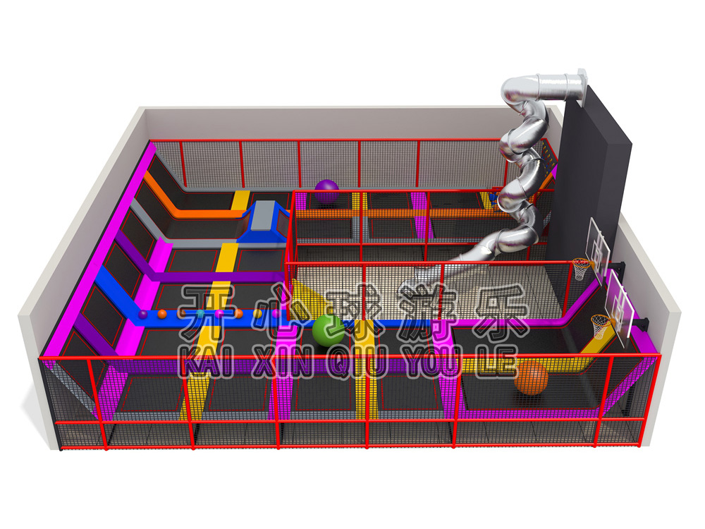 300平蹦床樂園綜合樂園蹦床