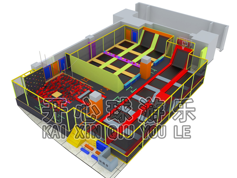 室內(nèi)蹦床規(guī)劃運營設計安裝